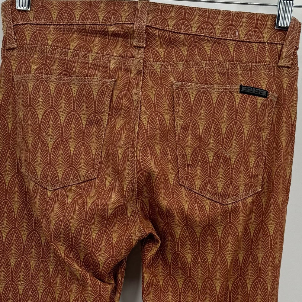 Hudson Nico MID-RISE Super-Skinny ART‎ Nouveau Jeans Size 27 NWOT Burnt Orange